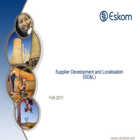 Eskom supplier dev and localisation unido rhythm 240211