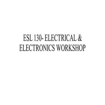 ESL 130- ELECTRICAL & ELECTRONICS WORKSHOP.pdf