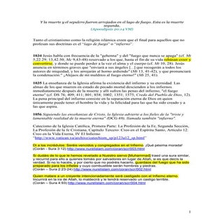 ¿Es la crencia en el infierno biblica