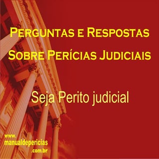 Seja Perito Judicial - Perguntas e ...