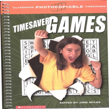Esl english teaching resources timesaver games