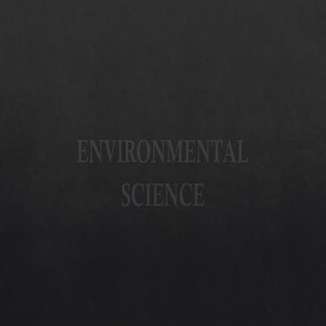 Environmental science LESSON 1 power point presentation