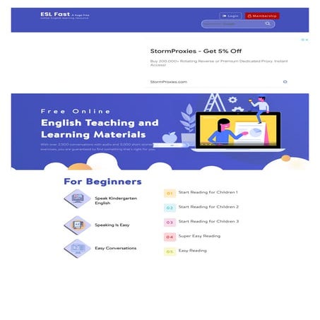 Esl Fast Level 3 , English Level 2 – CVVI