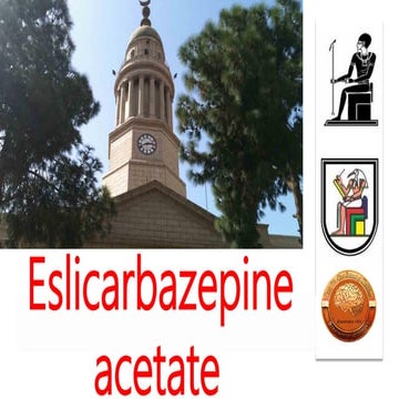 Eslicarbazepine acetate 