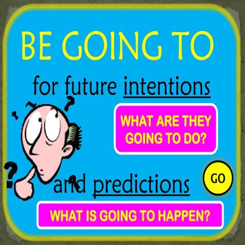 PPT be going to forr future intentions.ppt
