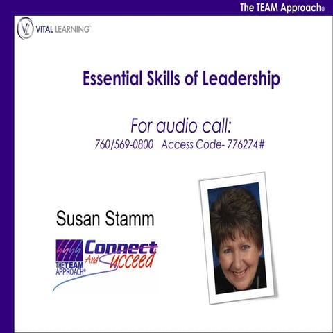 Essential Skills of Leadership Preview