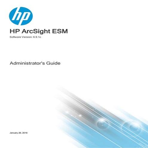 ESM Administrator's Guide (ESM v6.9.1c)
