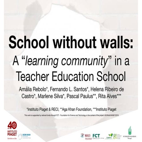 School Without Walls: A ‘Learning Community’ in a Teacher Education School