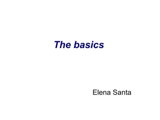 Verb to be (grammar) | PPT