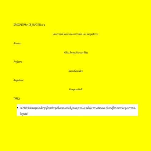 Herramientas digitales que permiten presentaciones