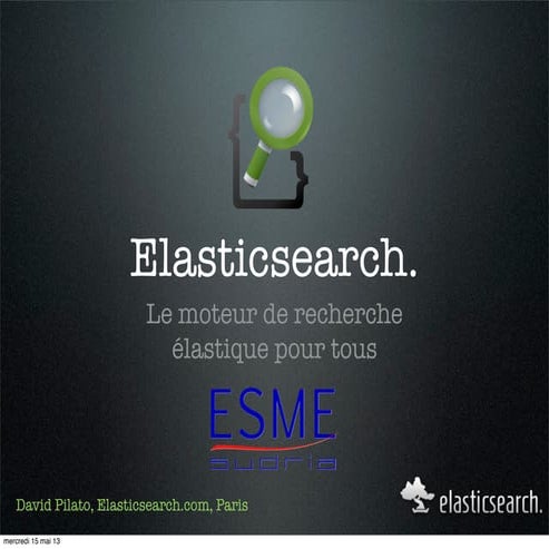 Elasticsearch - Esme sudria