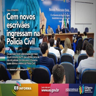 Es Informa Mídia - 07 de abril de 2014