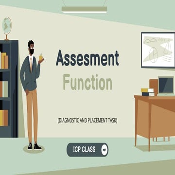Assessment function | PPTX
