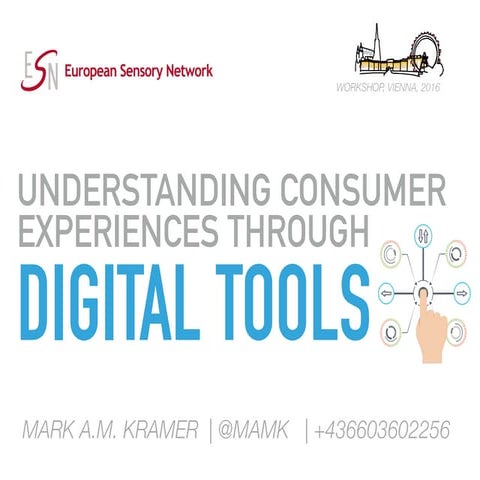 UNDERSTANDING CONSUMER EXPERIENCES THROUGH DIGITAL TOOLS