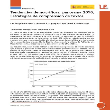 Tendencias demográficas