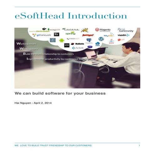 eSoftHead Service Introduction