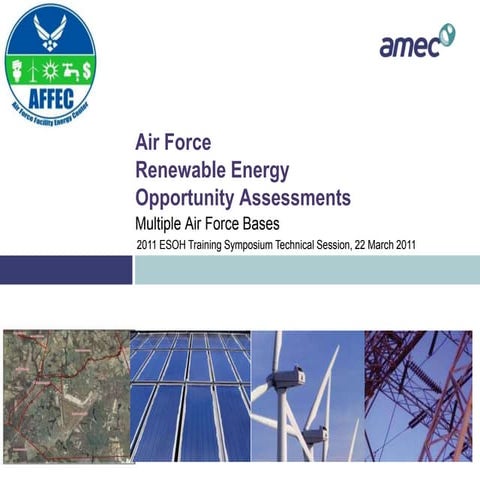 ESOH Renewable Energy Enterprise Wide USAF | PPT