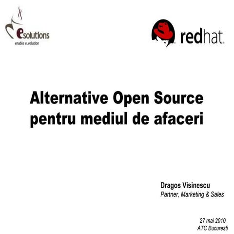 E solutions+ +open+source+-+27mai2010 | PPT
