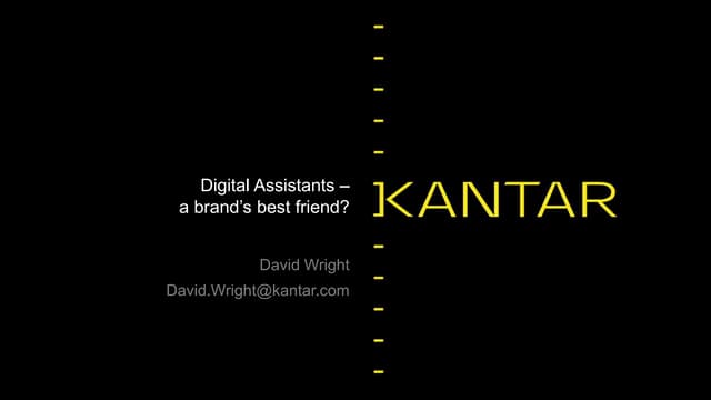 Chatbots and Digital Assistant Analysis