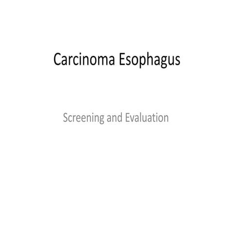 Esophagus