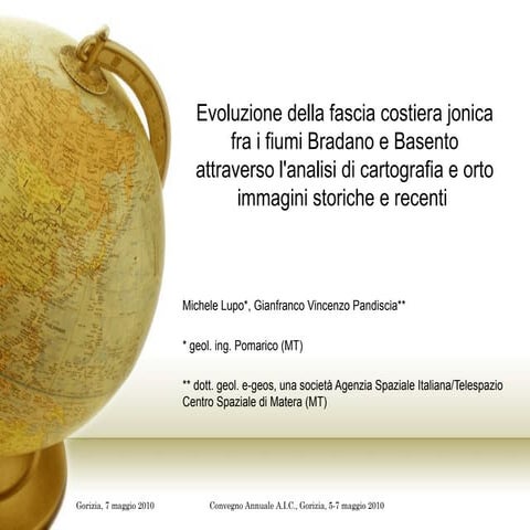 Esosione costiera metaponto