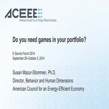 Do You Need Games in Your Portfolio?