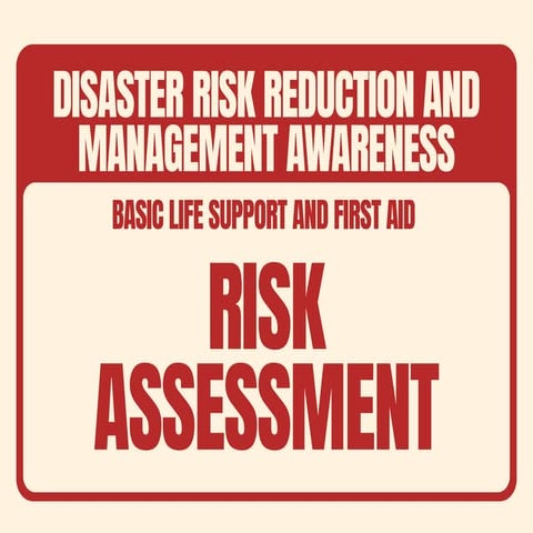 Comprehensive Disaster Risk Reduction and Management Awareness Training ...
