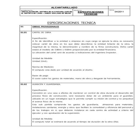 Esp. tec. laria   san jose de laria