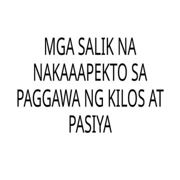 ESP Makataong kilos tungo sa maayos na ugnayan