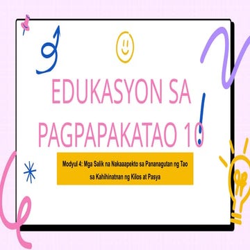 ESP MODULE 2 Grade 10 module quarter three | PPTX