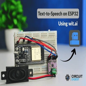 ESP32 AI-Powered Text-to-Speech Using Wit.ai TTS Library Guide | PPTX
