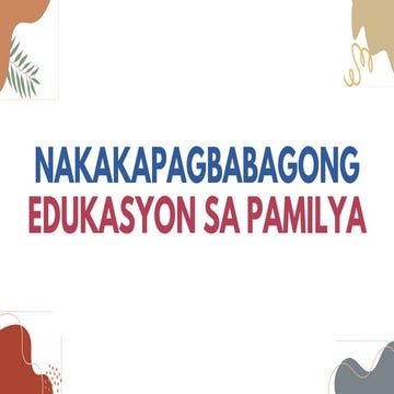 ESP PowerPoint presentation by students of the Philippines | PPTX