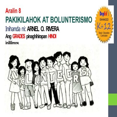 EsP 9 Aralin 8 - Pakikilahok at Bolunterismo (1).pptx