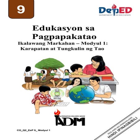 7 ESP 9 - Week 2.pdf values education module | PDF