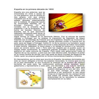 España 1800