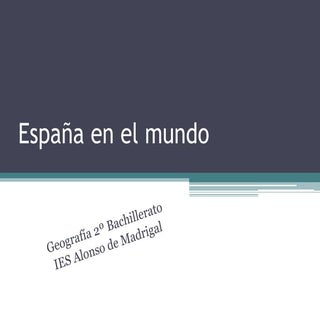 España en el mundo