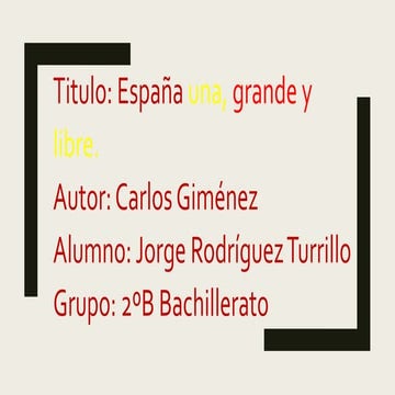 España una, grande y libre [autoguardado]