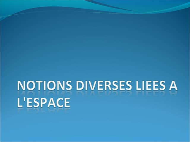 Espace