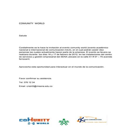 Espace comunications