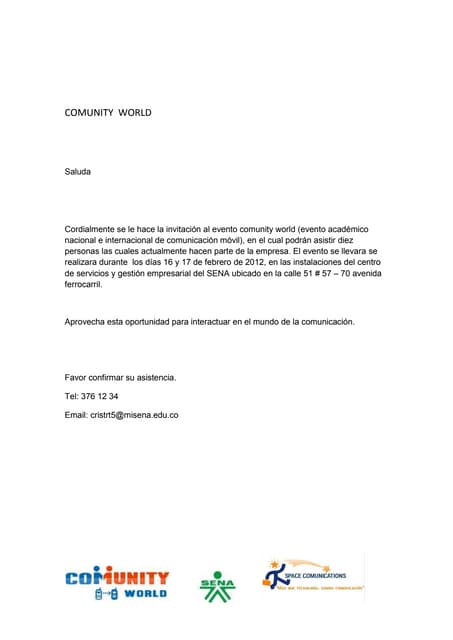Espace comunications