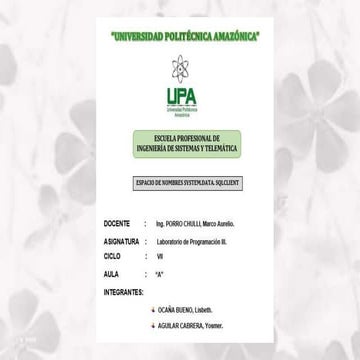 ESPACIO DE NOMBRES SYSTEM.DATA.SQLCLIENT