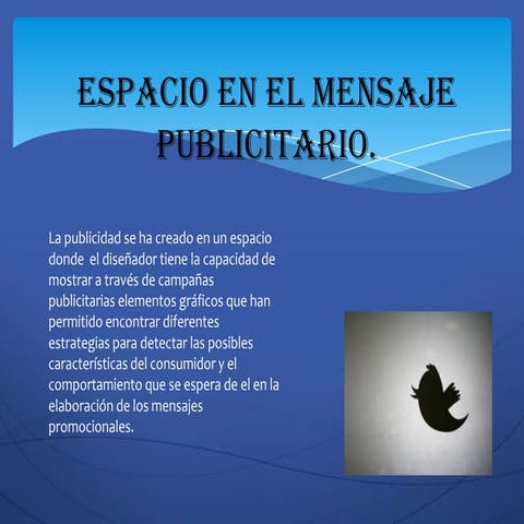 Espacio en el_mensaje_publicitario