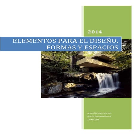 Elementos para el Diseño, Forma y Espacio