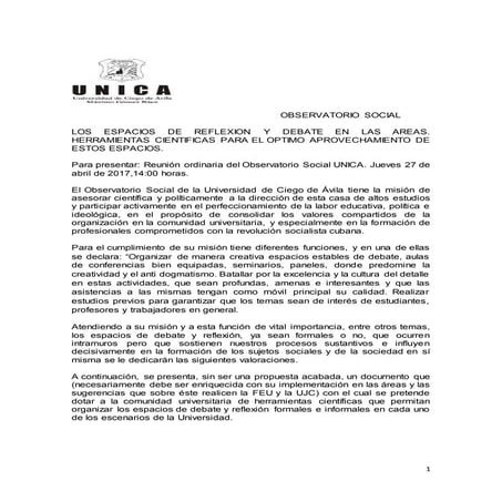 Espacios de debate abril 