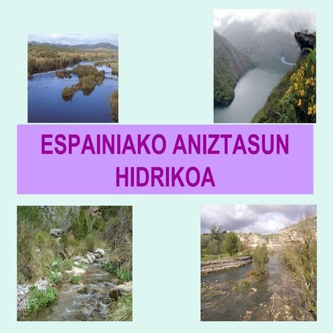 Espainiako ibaiak (laburtuta)