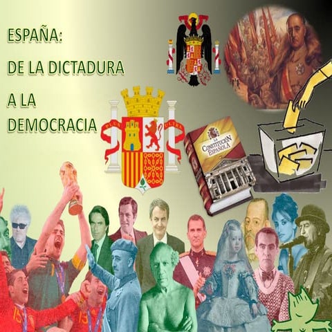 España. De la dictadura franquista a la democracia