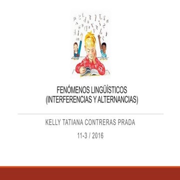 FENÓMENOS LINGÜÍSTICOS  