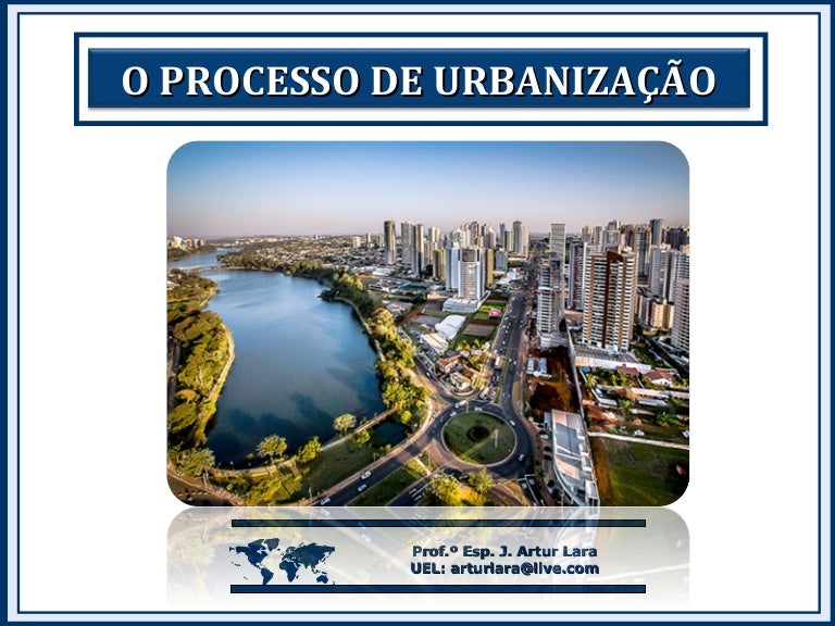 Ueg Go Considerando O Processo De Urbanização