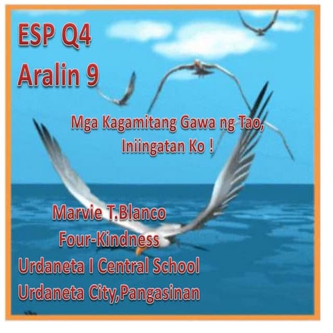 Esp aralin 9 quarter 4