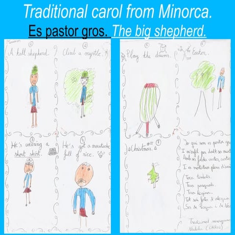 Minorcan Carol: Es pastor gros.